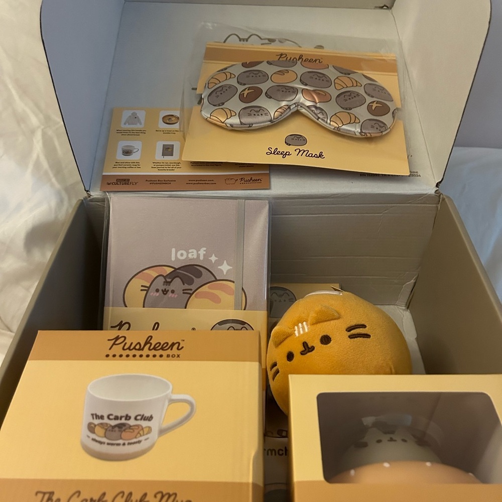 Pusheen Box Bread